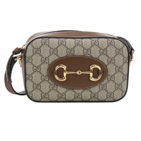 GUCCI Shoulder Bag GU94379 Gucci Horsebit 1955 760196 Small Camera Women's Brown