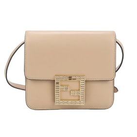 FENDI Shoulder Bag FE88314 8BT325 AA1W Women's Beige