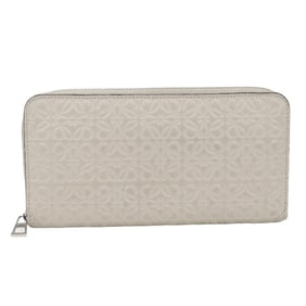 LOEWE Repeat Zip-Around Wallet LO86107 Women's Beige