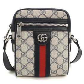 GUCCI Ophidia Mini Messenger Bag, Navy Blue, 598127