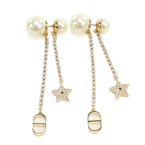 Christian Dior DIOR Tribal Earrings E1270TRICY_D301 Women's Gold