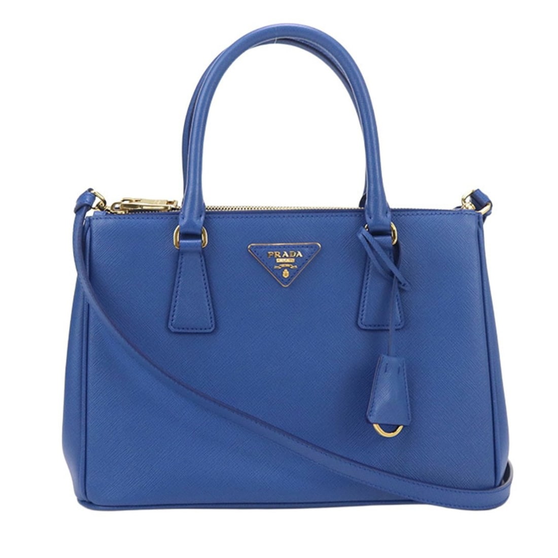 PRADA Prada Tote Bag PR93112 1BA863 2WAY Women's Blue (1 of 11)