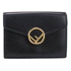 FENDI Fendi Tri-fold Wallet FE86771 F is 8M0395 Micro Women's Black