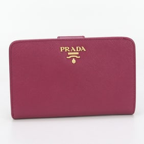 PRADA Prada Bifold Wallet 1M1225 Women's Purple