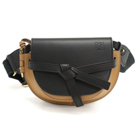 LOEWE Gate Dual Mini Shoulder Bag, Women's, Brown