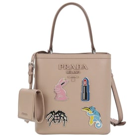 PRADA Prada Handbag PR83098 Pannier 1BA217 2ERX F0236 Saffiano Leather Small Bag 180000 Women's Pink