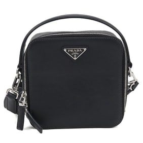PRADA Prada Handbag PR95076 Saffiano Leather 2VH068 9Z2 F0002 2-Way Men's Black