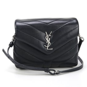 SAINT LAURENT Lulu Crossbody Shoulder Bag 467072 Women's Black