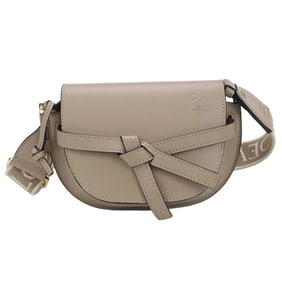 LOEWE Gate Dual Mini Shoulder Bag A650N46X13, Women's, Beige