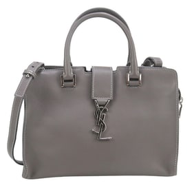 SAINT LAURENT YSL Handbag SL89428 424868 Baby Cabas Women's Gray