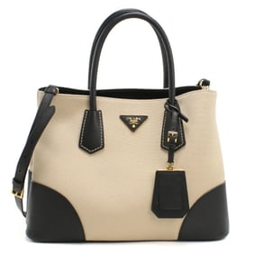 PRADA Prada Tote Bag BN2887 Canapa 2-Way Women's Beige