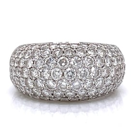 18K White Gold 3.50 Ct. Diamond Ring