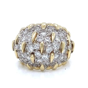 18K Yellow Gold 2.50 Ct. Diamond Ring