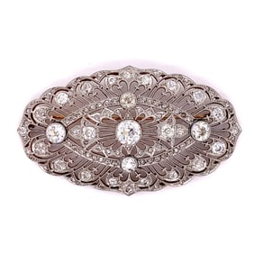 10.50 Ct. Diamond Brooch