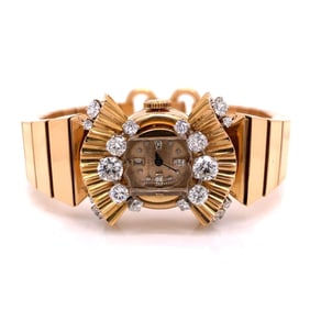 1960's 18K Yellow Gold Patek Philippe Cocktail Watch