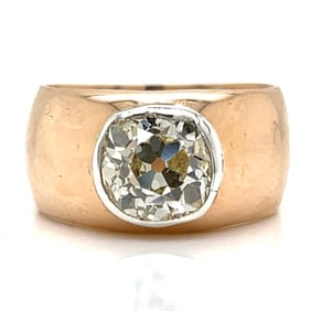 14K Rose Gold 2.50 Ct. Diamond Ring