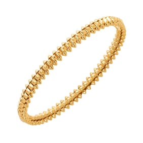 Cartier Crash de Small SM #17 K18 PG 750 Bracelet Bangle