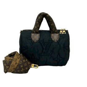 Nearly unused LOUIS VUITTON Speedy Bandouliere 25 Monogram LV Pillow Nylon 2-way Shoulder