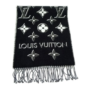 Louis Vuitton Echarpe LV Women's Stole M78159 Wool Black