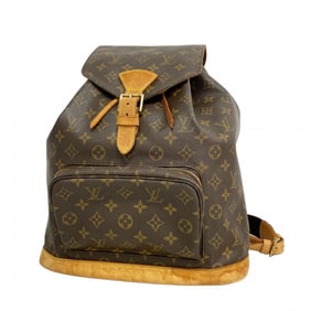 Louis Vuitton Monogram Montsouris Backpack M51135 Brown Women's