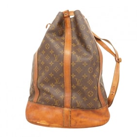 Louis Vuitton Monogram Randonne GM Shoulder Bag M42244 Brown Men's and Women's