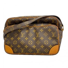 Louis Vuitton Monogram Nile Shoulder Bag M45244 Brown Women's P1442152