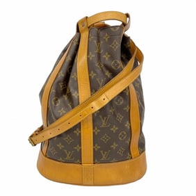 Louis Vuitton Monogram Randonne PM Shoulder Bag M42243 Brown Women's P1454808