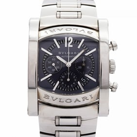 Bvlgari Assioma A4SCH Navy Dial Men's Watch