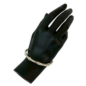 TIFFANY & Co. Tiffany Bamboo Bangle, 925 Sterling Silver, Women's, 29675