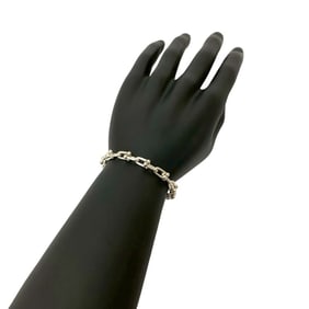 TIFFANY & Co. Tiffany HardWear Small Link Sterling Silver 925 Chain Bracelet Bangle 60297