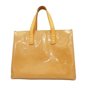 Louis Vuitton Vernis Reed PM Handbag M91334 Noisette Women's