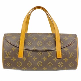 Louis Vuitton Monogram Sonatine Handbag M51902 Brown Women's P1454362