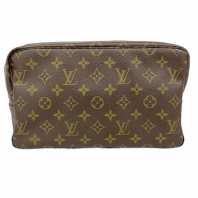 Louis Vuitton Monogram True Towelette Pouch 28 M47522 Brown Women's P1451767