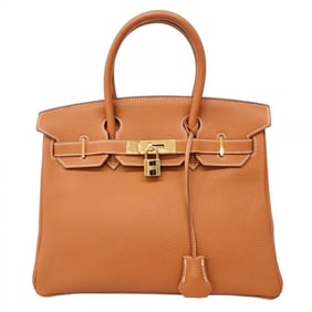 Hermes Hermès Birkin 30 Togo Gold Handbag, Women's, F Stamp, P1347175