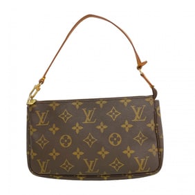 Louis Vuitton Monogram Pochette Accessoires M51980 Brown Women's Pouch