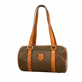 Celine Macadam Brown Handbag for Women P1432811