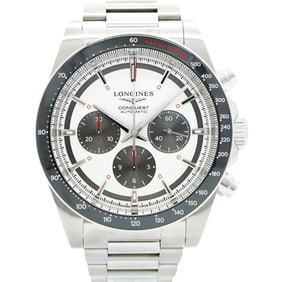 Longines Conquest L3.835.4 White Dial Men's Watch