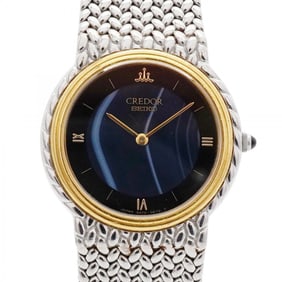 Seiko Credor 5A70-0260 Navy Dial Women's Watch