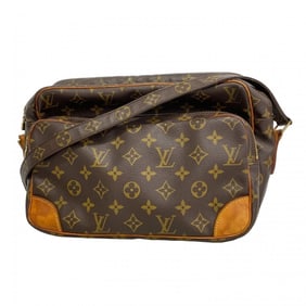 Louis Vuitton Monogram Nile Shoulder Bag M45244 Brown Women's P1435773