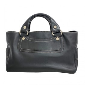 Celine Boogie Bag Leather Black Women's Handbag P1448868