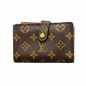 Louis Vuitton Monogram Porte Monnaie Bi-fold Wallet M61663 Brown Women's P1447427