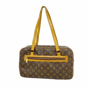 Louis Vuitton Monogram Cite GM Shoulder Bag M51181 Brown Women's