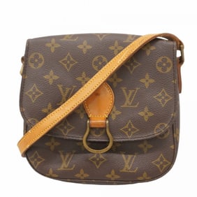 Louis Vuitton Monogram Saint-Cloud MM Shoulder Bag M51243 Brown Women's