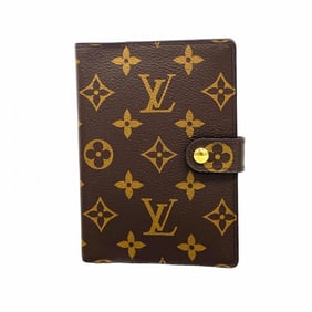 Louis Vuitton Monogram Agenda PM Planner Cover R20005 Brown Men's/Women's P1435158