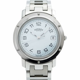 Hermès Clipper CL6.710 White Dial Men's Watch