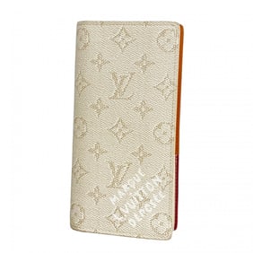 Louis Vuitton Monogram Heritage Portefeuille Brazza Long Wallet M15156 Off-White Men's