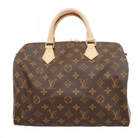 Louis Vuitton Monogram Speedy Bandouliere 30 Handbag M46980 Brown Women's