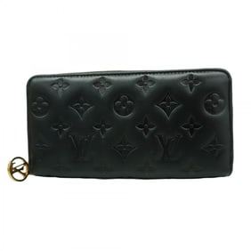 Louis Vuitton Coussin Zippy Wallet M81510 Noir Women's Long