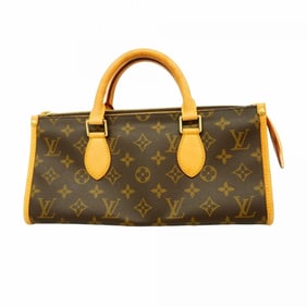 Louis Vuitton Monogram Popincourt Handbag M40009 Brown Women's