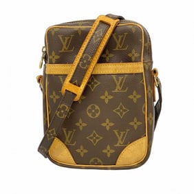 Louis Vuitton Monogram Danube Shoulder Bag M45266 Brown Women's